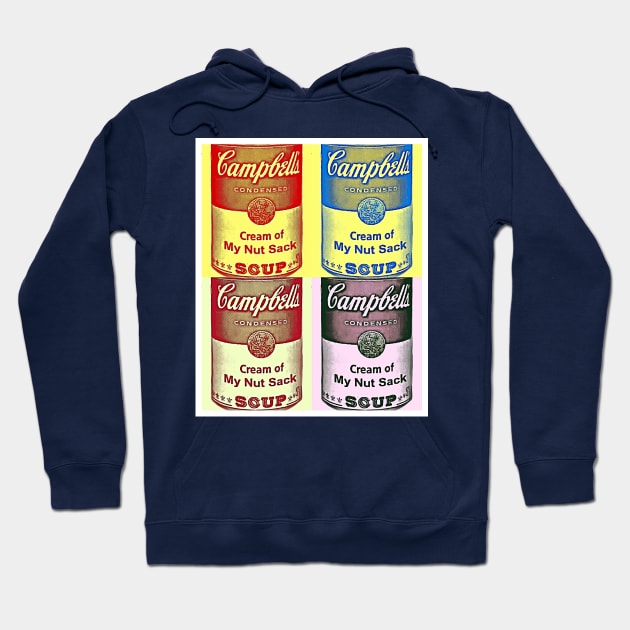 Cream of Nut (Pop Art) Hoodie by JasonLloyd